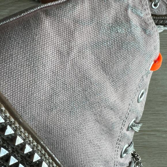 Nan-ku x Free People Cruise Studded Hi-Top Sneakers 38 US 8 Mellow Mauve NEW - Picture 10 of 14